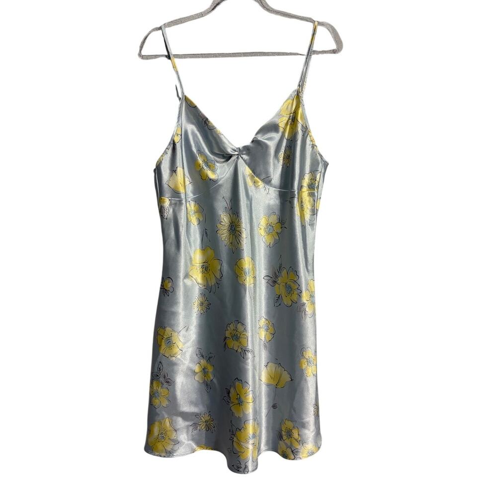 Vintage 90's Jones New York  Floral Cami Dress Sz L Fairy Whimsy festival